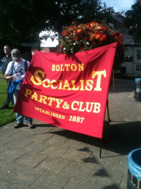 Bolton Socialist Party & Club Banner