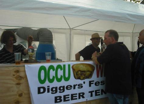 Occu Pie Wigan - Diggers' Festival Beer Tent