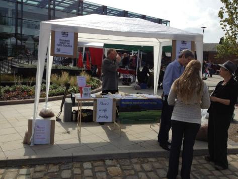 Residents Against Fylde Fracking (RAFF) Campaign Stall