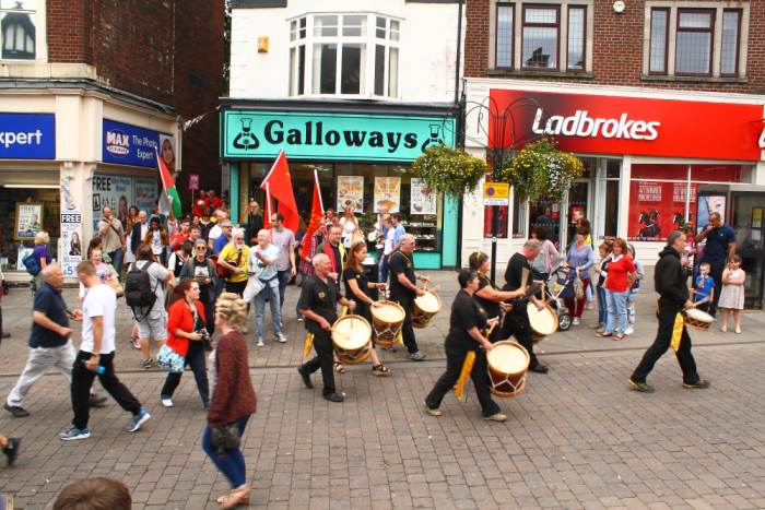 Wigan Diggers' Festival parade