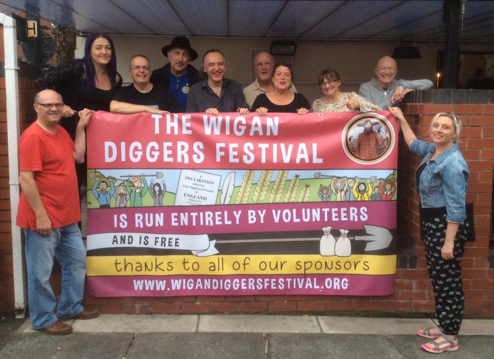 Wigan Diggers' Festival Volunteers